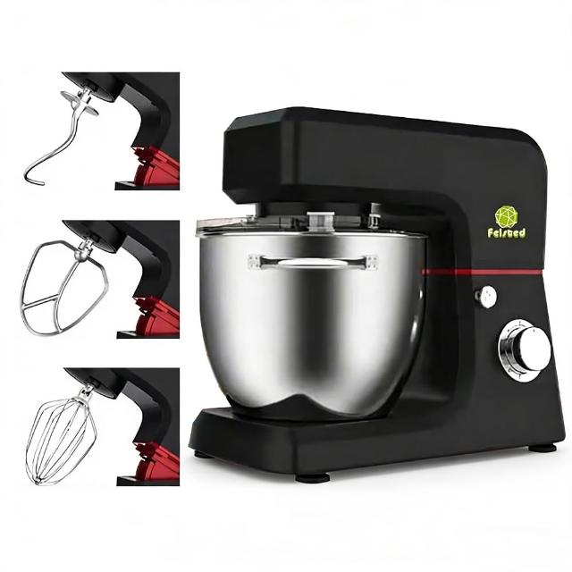 【Felsted 菲仕德】多功能和麵機 桌上型攪拌機 10L廚師機(攪拌機/打蛋器/打蛋機/攪面機/揉面機/麵團機)