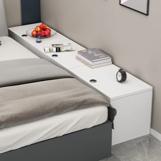 YouPin 實木床頭櫃35*40*50臥室家用迷妳小型免安