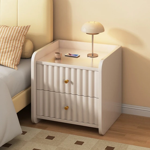 YouPin 實木床頭櫃35*40*50臥室家用迷妳小型免安