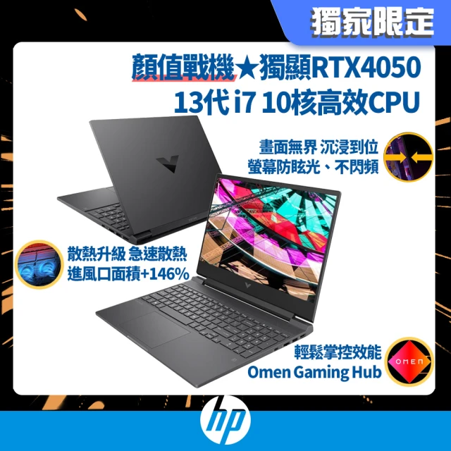 HP 惠普 獨家電競耳機組★15.6吋 i7-13620H 
