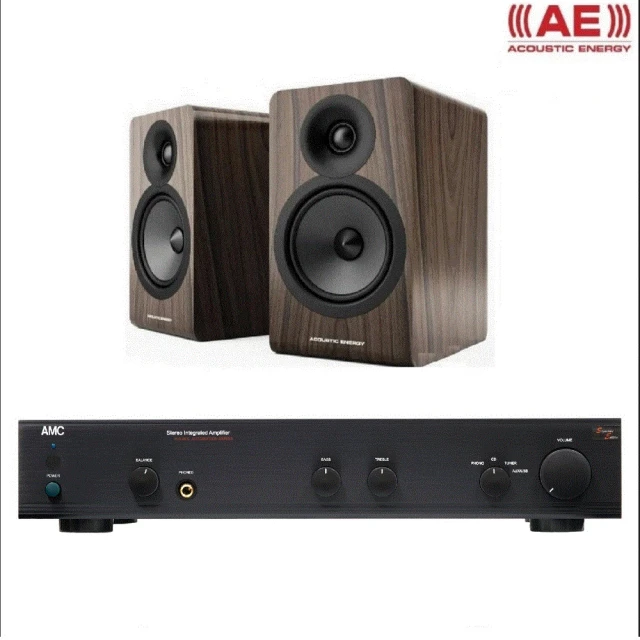 美國AMC+英國Audiolab+英國AE XIA 50 SE+7000N PLAY+AE100 MKII(二聲道數位串流音響組)