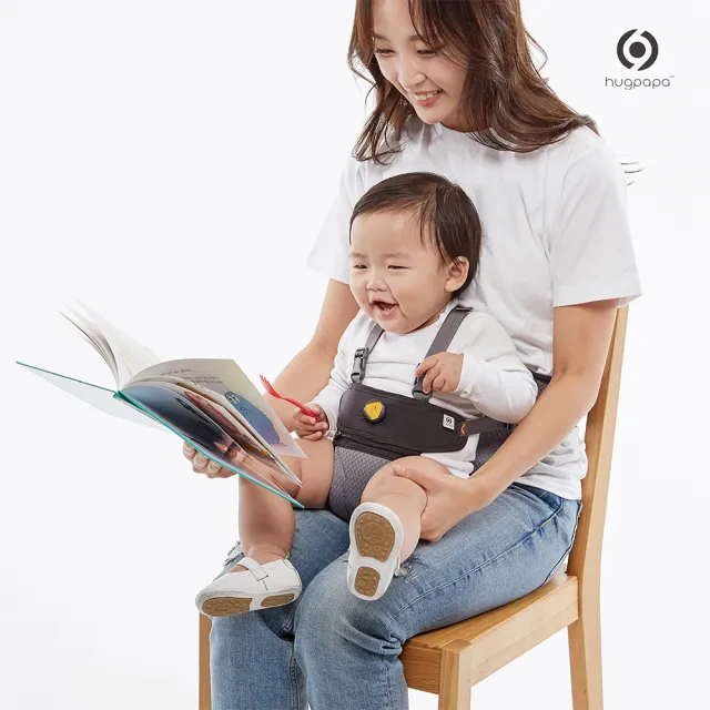 【hugpapa】DIAL-FIT 韓國兒童兩用可調式安全帶 攜帶式餐椅固定帶(月銷百條帶娃神器)
