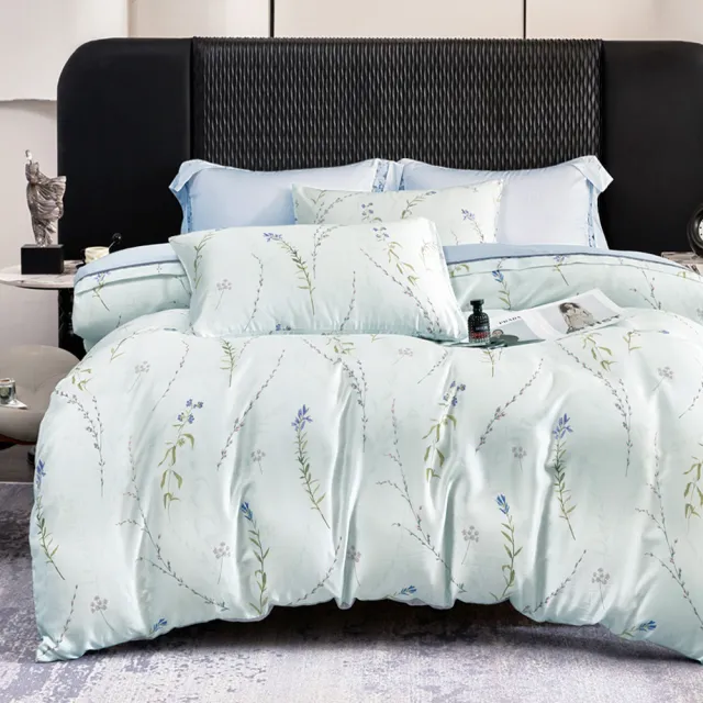 【ALAI 寢飾工場】台灣製 60支100%天絲™纖維床包+枕套組 均一價(單人/雙人/加大 多款任選 萊賽爾)