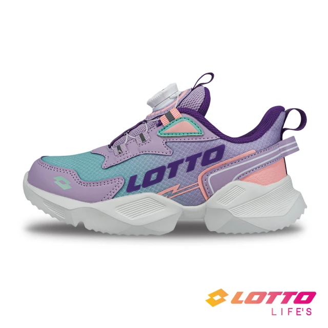 LOTTO 童鞋 METEOR RIDE 輕量跑鞋(藍-LT