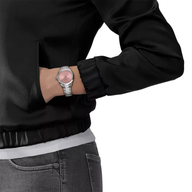 【TISSOT 天梭】PR100系列 簡約時尚石英錶-34mm 雙11 送禮(T1502101133100)
