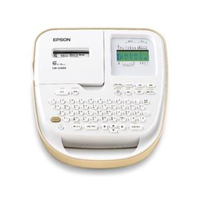 【EPSON】官方直營 LW-K460 手持式奶茶色 商用標籤機(標籤帶寬度 6/9/12/18mm)
