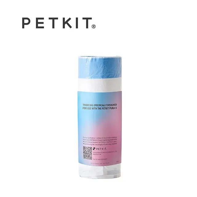 【Petkit 佩奇】台灣公司貨｜全自動智能貓砂機專用垃圾袋（20入/捲）*4入組(貓砂垃圾袋)