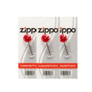 【Zippo官方直營】ZIPPO打火機專用打火石-紙卡裝. 三入組