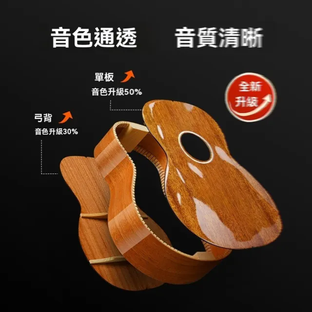 【巴麗樂器旗艦店】烏克麗麗+ukulele初學者26寸男女入門兒童小吉他(26寸基礎款/邊角順滑/預售15天)