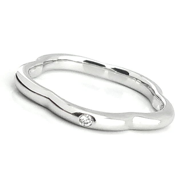 海洋盒子 璀璨閃耀環環相扣鑲鑽鋯石925純銀項鍊(外鍍專櫃級