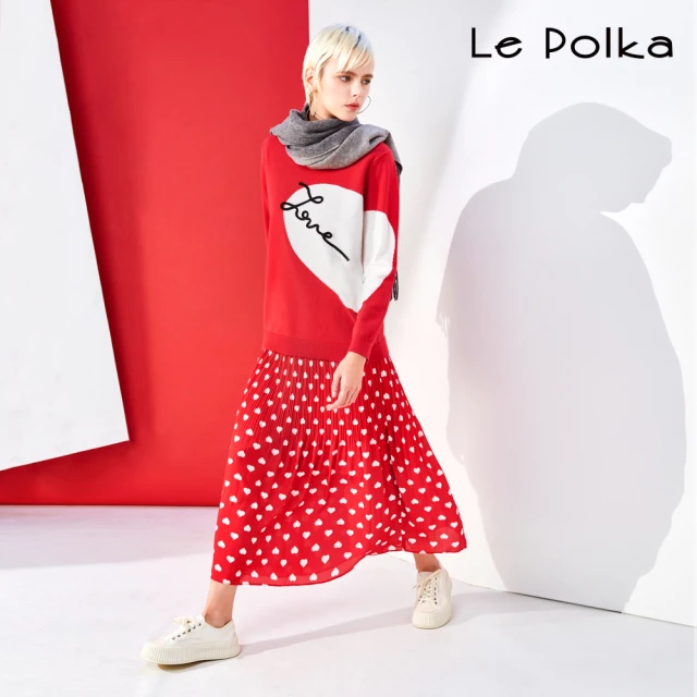 Le Polka 裝飾口袋荷葉短裙-女好評推薦