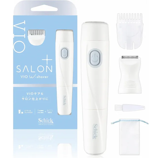 【Schick 舒適牌】日本 Salon Plus沙龍級 VIO私密處除毛刀 基尼線除毛 電動除毛刀 除毛刀(平行輸入版)(其他規格)