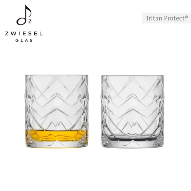 ZWIESEL GLASZWIESEL GLAS FASCINATION系列 威士忌杯 343ml 2入(威士忌杯/萬用水晶杯)