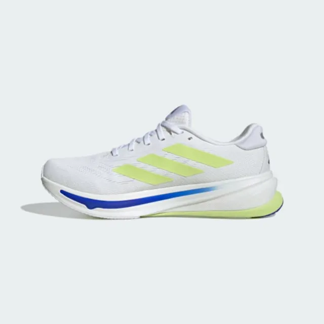 【adidas 愛迪達】SUPERNOVA RISE 2 WIDE M 白色 慢跑鞋 運動 透氣 男款(IH8712)