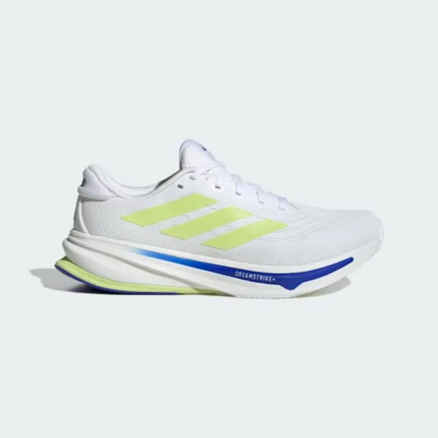 【adidas 愛迪達】SUPERNOVA RISE 2 WIDE M 白色 慢跑鞋 運動 透氣 男款(IH8712)