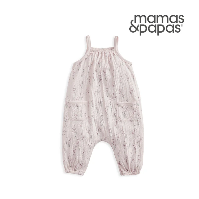 Mamas & PapasMamas & Papas 穗花薰衣草-細肩帶連身寬褲(5種尺寸可選)