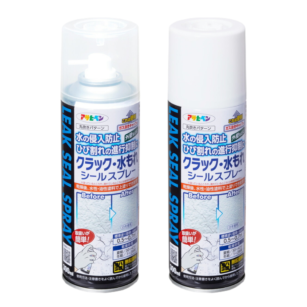 【日本Asahipen】壁癌防水堵漏填縫劑 300ML(壁癌 防水 裂縫 鐵皮屋 潮濕 修補 堵漏 補漏 滲水)