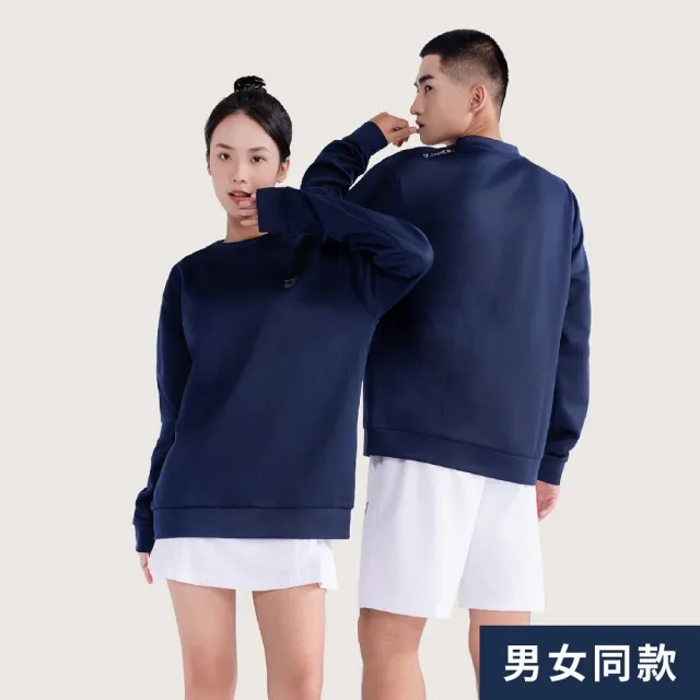 【JNICE 久奈司】極簡LOGO長袖TEE 長袖T(男女同款/丈青)