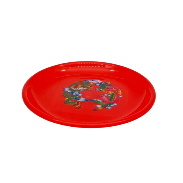 生活King 尺2圓盤/敬神紅盤-6入組(36.3x36.3