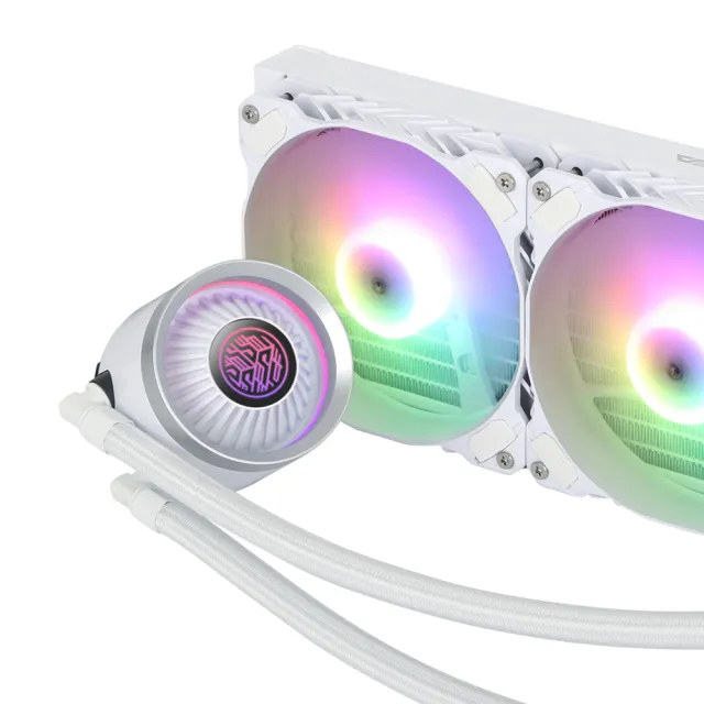 【darkFlash 大飛】大飛 Nebula DN360 ARGB 一體式 白色 水冷 CPU 散熱器(五年保固)