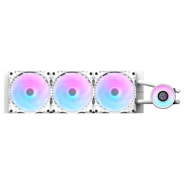 【darkFlash 大飛】大飛 Nebula DN360 ARGB 一體式 白色 水冷 CPU 散熱器(五年保固)