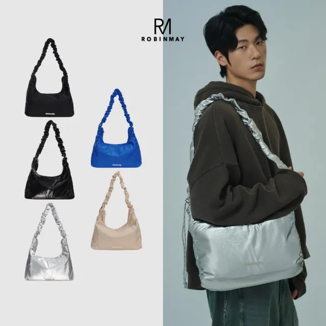 【ROBINMAY】NEW ERA企劃 Daily尼龍斜背包(拉鍊封口/多色任選)