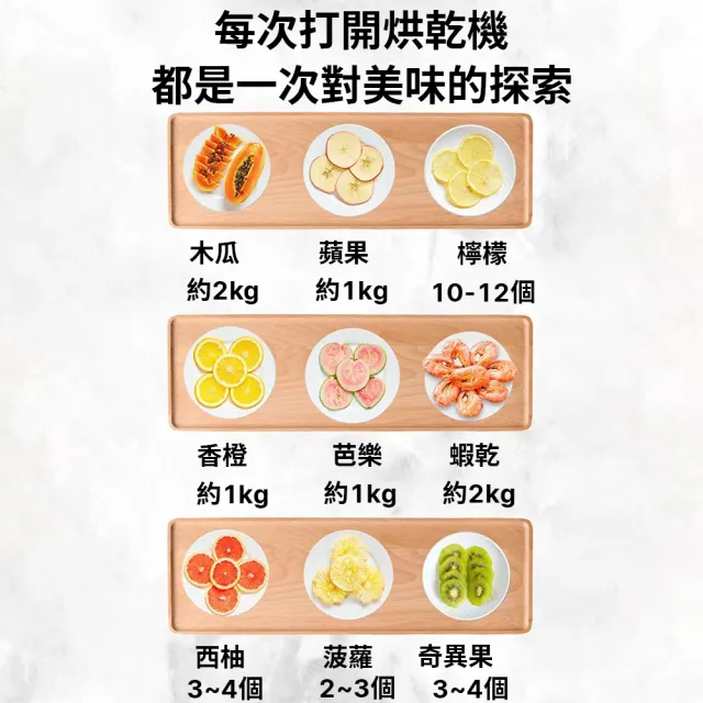 【Felsted 菲仕德】水果食品乾果機 食物乾燥機(果乾機 烘乾機 風乾機 18層)