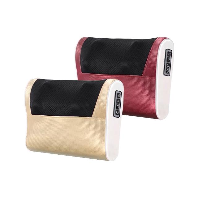 【MRF健身大師】高規16顆金按摩頭安心舒眠按摩枕