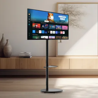 【SAMSUNG 三星】27型 FHD FollowMe 移動式智慧聯網液晶螢幕顯示器組(S27DM502EC+移動式立架)