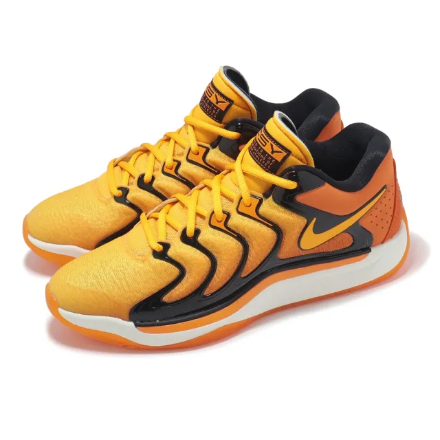 【NIKE 耐吉】籃球鞋 KD17 EP Slim Reaper 男鞋 橘 黑 Durant 氣墊 緩震(FJ9488-800)