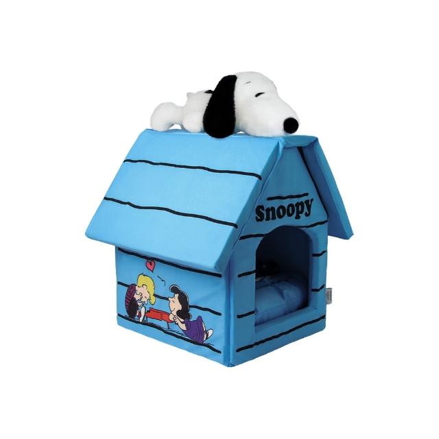 【Jollypet】Snoopy史努比房子窩、貓窩、狗窩、寵物床、睡窩、保暖窩、四季通用、毛孩窩、寵物睡墊
