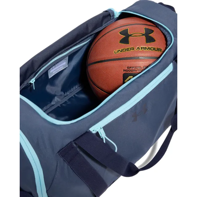 【UNDER ARMOUR】UA 女 Undeniable Signature 旅行包_1376453-044(深藍色)