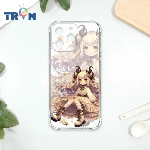 【TRON】iPhone系列 日系可愛小女孩星座 四角防摔軟殼手機殼(iPhone 16/ 16 Plus/ 16 Pro/ 16 Pro Max)