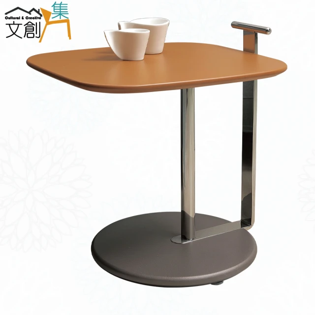 時尚屋 凱瑞1.6尺圓形岩板邊几RT9-I008(免組裝/岩