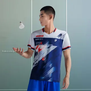 【JNICE 久奈司】飆速競技服 排汗衫 運動上衣 運動服 -藍白(JT-241-BL)