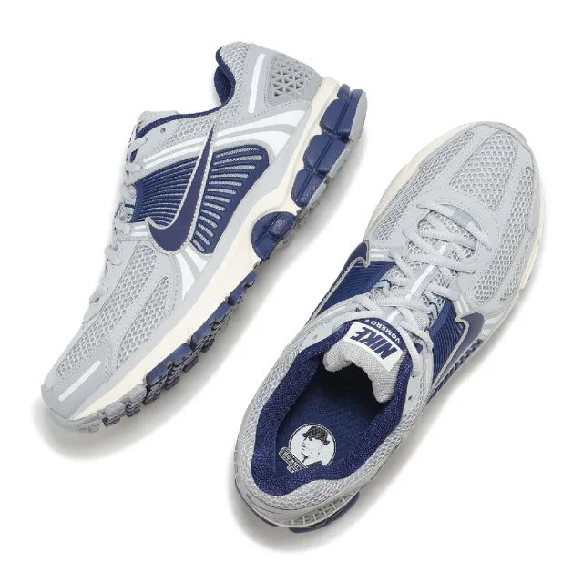 【NIKE 耐吉】休閒鞋 Zoom Vomero 5 Yankees 男鞋 女鞋 灰 藍 洋基藍 復古 運動鞋(FB9149-003)
