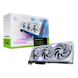 【MSI 微星】GeForce RTX 5080 16G GAMING TRIO OC WHITE 顯示卡