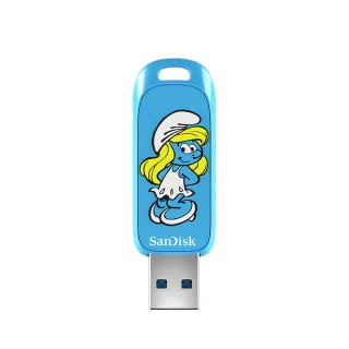 【SanDisk】Smurfs 藍色小精靈USB隨身碟256GB(公司貨)