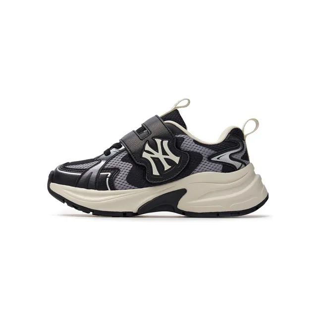 【MLB】童裝 老爹鞋 童鞋 Curve Runner系列 紐約洋基隊(7ASHCB05N-50BKS)