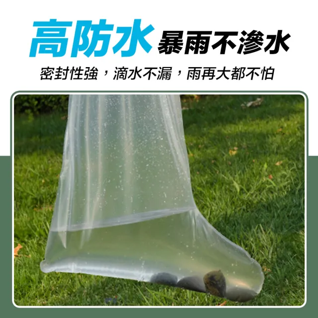 【SYU】方便攜帶 輕便雨鞋套 20雙組 成人款/兒童款(一次性鞋套 雨鞋套 鞋套 防水鞋套 高筒雨鞋套)