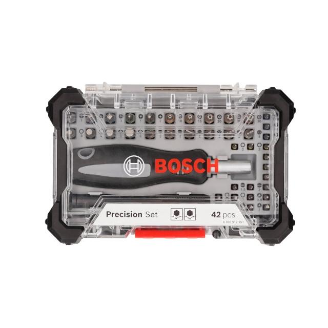 【BOSCH 博世】42件精密起子頭套裝組(套裝組)