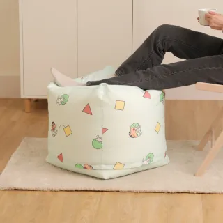 【Norns】蠟筆小新懶骨頭沙發 45cm(Design 小尺寸舒適懶人沙發椅 可拆洗、超微粒填充)