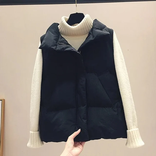 K.W. 現貨韓國朵朵花加絨保暖升級背心(共1色)優惠推薦