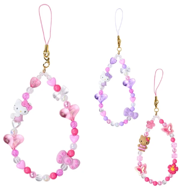 小禮堂 飛天小女警 絨毛玩偶吊飾 愛心扣環款 花花 泡泡(平