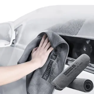 【加厚升級】極細纖維麂皮洗車巾(吸水抹布 清潔布 擦拭布 擦車布 車用毛巾 汽車清潔)
