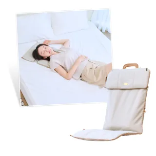 【tokuyo】輕薄美型小舒包溫熱背墊 TH-526(按摩球揉滾 / 全背+臀部溫熱設計)