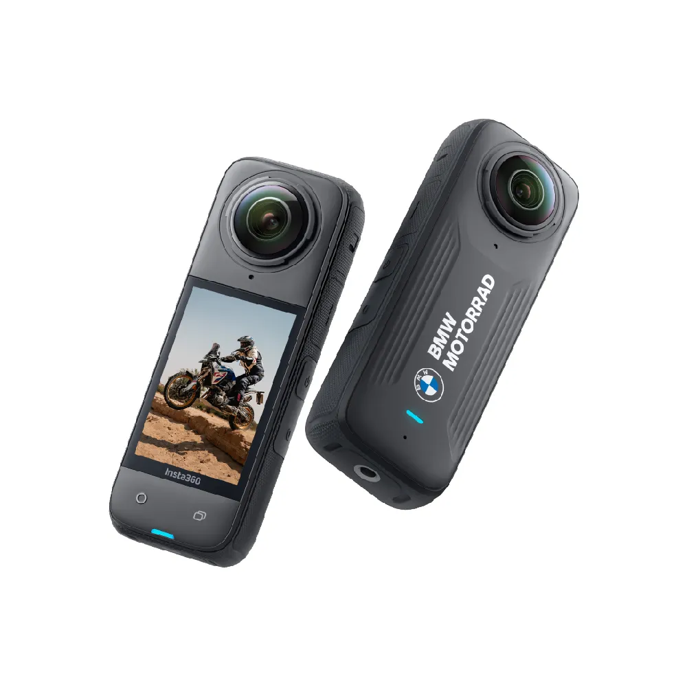 【Insta360】X4 BMW 限定版 360°口袋全景防抖相機(東城代理商公司貨)
