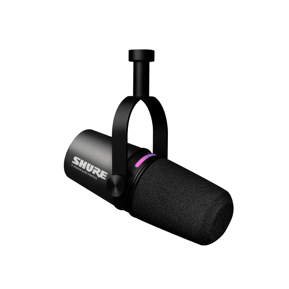 SHURE】MV7i 智慧麥克風+錄音介面(鍵寧公司貨) - momo購物網