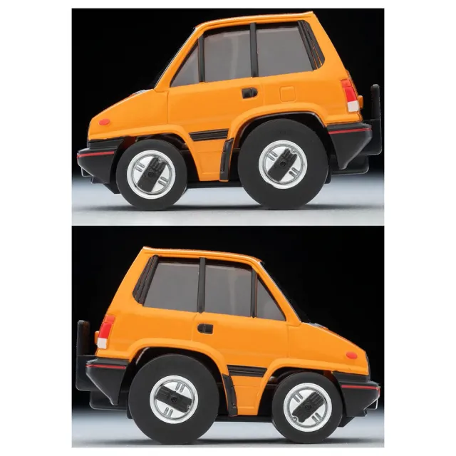 【TOMICA】TOMYTEC CHOROQQ S系列 Honda City R 橘(模型車)