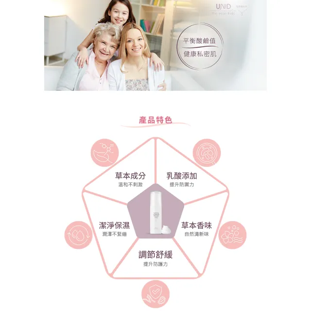 【UNID】私密淨護調理慕斯 50ml(私密處清潔)